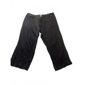 ELAN Black Wide Leg Pants Size large